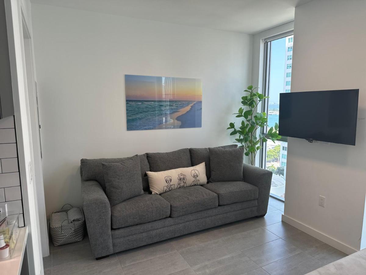 Comfortable Studio With King Bed And Queen Sofa-Bed Miami Exterior foto
