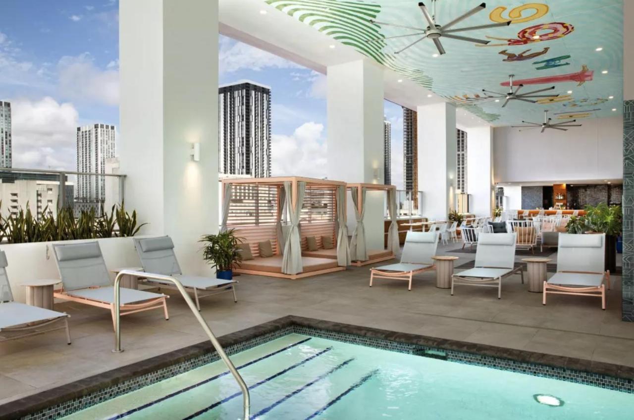 Comfortable Studio With King Bed And Queen Sofa-Bed Miami Exterior foto